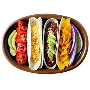 Mexican Food Platter Png Nbo PNG Image