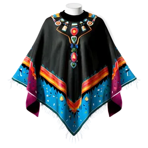 Mexican Poncho Costume Png Lvl98 PNG Image