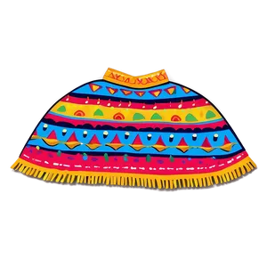 Mexican Poncho Cultural Icon Png Eew PNG Image