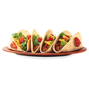 Mexican Taco Dish Png Fhu8 PNG Image