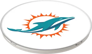 Miami Dolphins Logoon White Background PNG Image