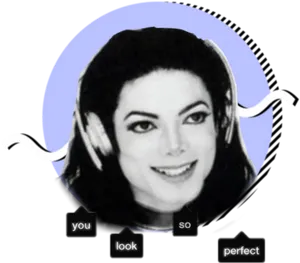 Michael Jackson Compliment Meme PNG Image