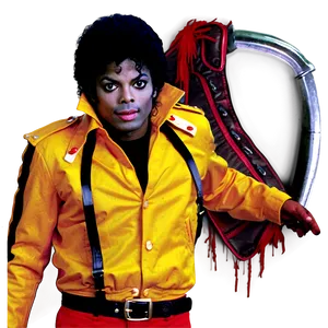 Michael Jackson Thriller Outfit Detail Png 36 PNG Image