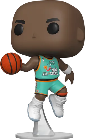 Michael Jordan Funko Pop Figure PNG Image