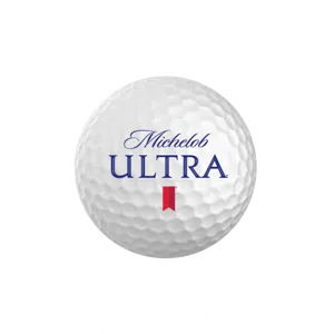 Michelob Ultra Branded Golf Ball PNG Image