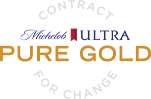 Michelob Ultra Pure Gold Logo PNG Image