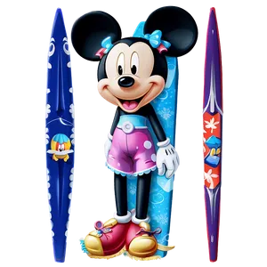 Mickey And Minnie Beach Day Png Dtb PNG Image