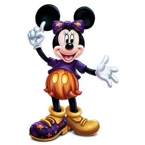 Mickey And Minnie Halloween Png Pxu PNG Image