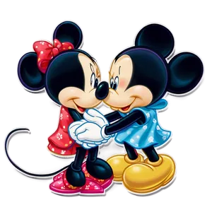 Mickey And Minnie Valentine's Png 06122024 PNG Image