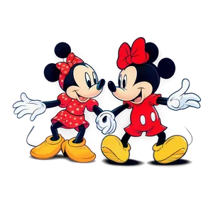 Mickey And Minnie Valentine's Png Ifm93 PNG Image