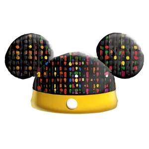 Mickey Hat Pattern Png Yqh PNG Image