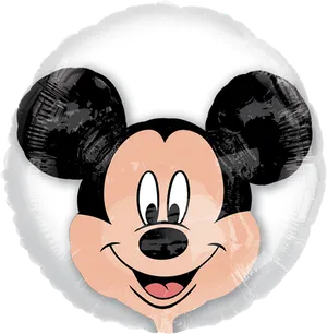 Mickey Mouse Balloon Smile PNG Image