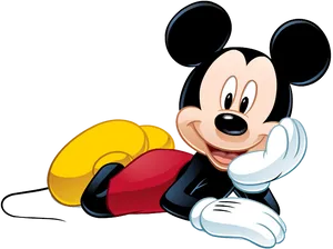 Mickey_ Mouse_ Classic_ Pose PNG Image