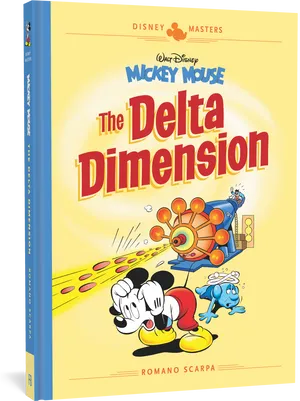 Mickey Mouse Delta Dimension Comic Book Cover PNG Image