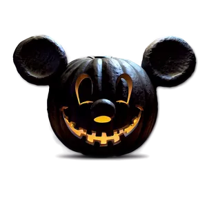 Mickey Mouse Halloween Darkness Png Vyy PNG Image