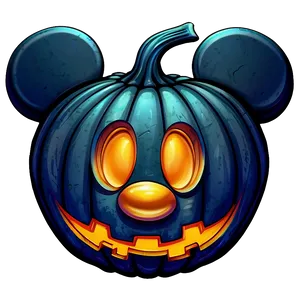 Mickey Mouse Halloween Jack O Lantern Png Cig80 PNG Image