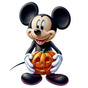 Mickey Mouse Halloween Spell Png Jpq PNG Image