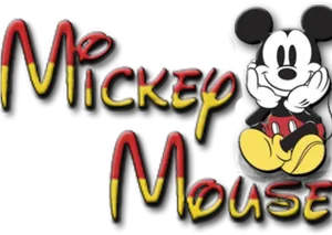 Mickey Mouse Logo Parody PNG Image