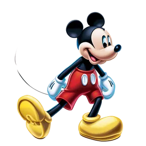 Mickey Mouse Side View Png Cre71 PNG Image