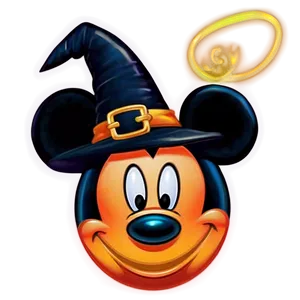 Mickey Mouse Witch Halloween Png Vtk PNG Image