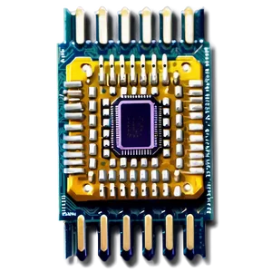 Microchip Component Png Kjw88 PNG Image