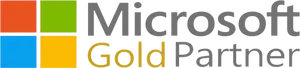 Microsoft Gold Partner Logo PNG Image