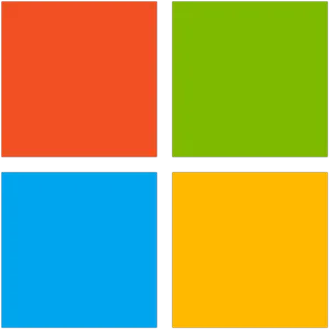 Microsoft Logo Modern Design PNG Image