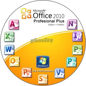 Microsoft Office2010 Professional Plus Disc PNG Image