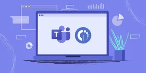 Microsoft Teams Integration Illustration PNG Image