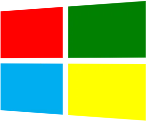 Microsoft Windows Logo Graphic PNG Image