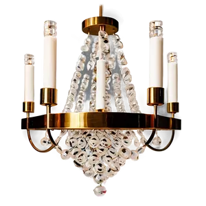 Mid-century Modern Chandelier Png 06282024 PNG Image