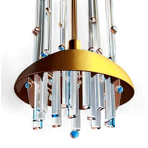 Mid-century Modern Chandelier Png Tbw23 PNG Image