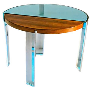 Mid-century Modern End Table Png Pqe7 PNG Image