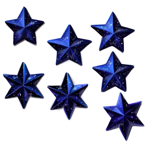 Midnight Blue Stars Png Fro74 PNG Image