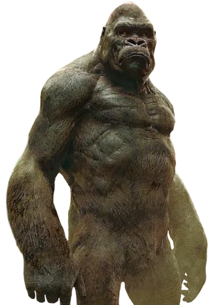 Mighty King Kong Portrait PNG Image