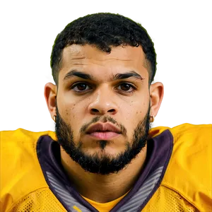 Mike Evans Pre-game Focus Png Kti13 PNG Image