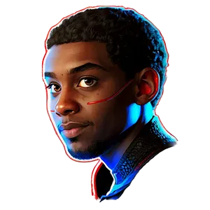 Miles Morales Profile View Png 3 PNG Image