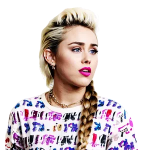 Miley Cyrus Fan Art Png 06252024 PNG Image