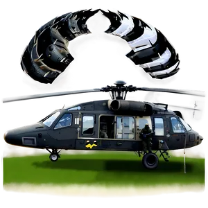 Military Black Hawk Png Ahy PNG Image