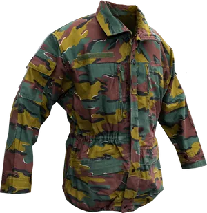 Military Camouflage Jacket.png PNG Image