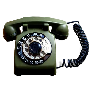 Military Field Rotary Phone Png 42 PNG Image