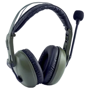 Military Grade Headset With Noise-cancelling Mic Png 06292024 PNG Image