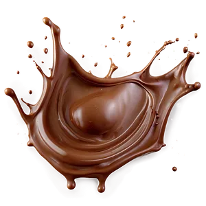 Milk Chocolate Splash Png Egn57 PNG Image