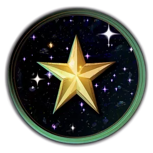 Milky Way Star Emblem Png Tdk PNG Image