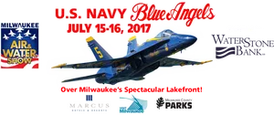 Milwaukee Air Water Show Blue Angels2017 PNG Image