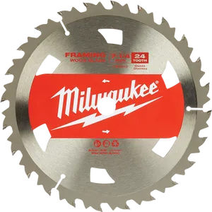 Milwaukee Framing Wood Blade Tool PNG Image