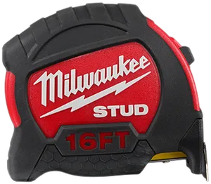 Milwaukee Stud Tape Measure16ft PNG Image