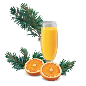 Mimosa With Fresh Squeezed Orange Juice Png Swg28 PNG Image