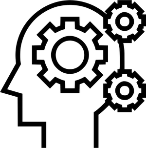 Mind Gears Concept PNG Image