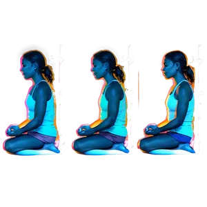 Mindful Meditation Steps PNG 17 PNG